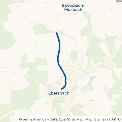 Musbacher Straße Ebersbach-Musbach Ebersbach 