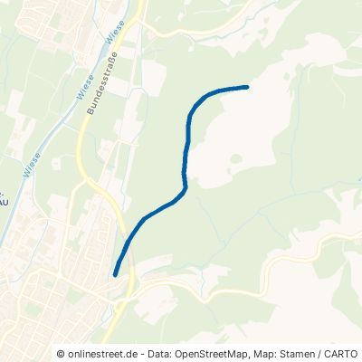 Langenfirstweg Schopfheim Fahrnau 