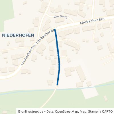 Scheuerner Straße Tholey Überroth-Niederhofen 