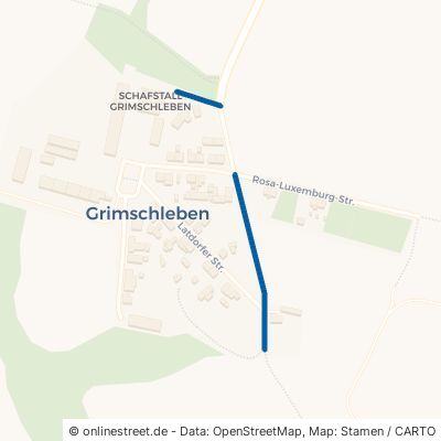Thomas-Müntzer-Straße Nienburg Grimschleben 
