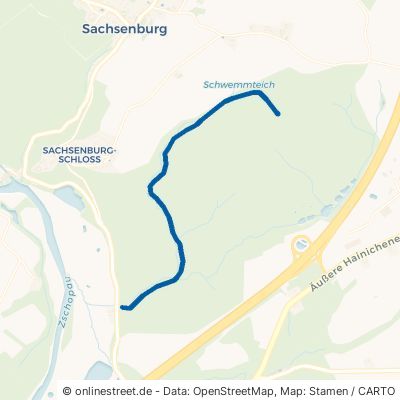 Forstgrundweg Frankenberg (Sachsen) Frankenberg 