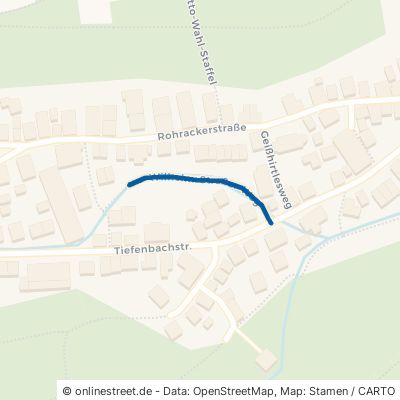 Wilhelm-Straßer-Weg Stuttgart Rohracker 