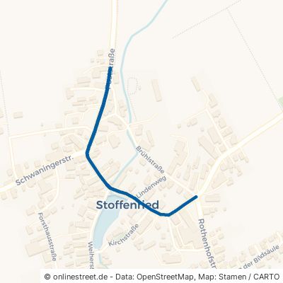 Postraße Ellzee Stoffenried 