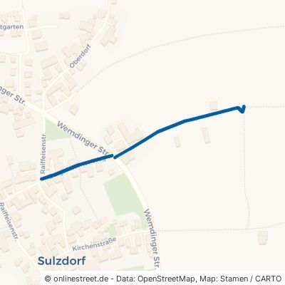Bergstettener Weg Kaisheim Sulzdorf 
