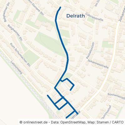 Wilhelm-Zaun-Straße Dormagen Delrath 