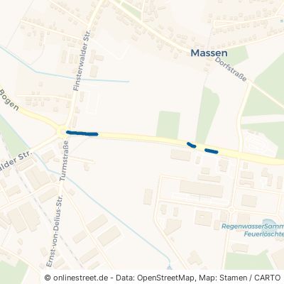 Cottbusser Straße Massen-Niederlausitz Massen 