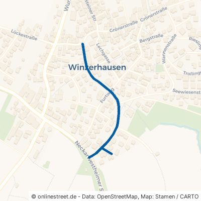 Raiffeisenstraße Großbottwar Winzerhausen 