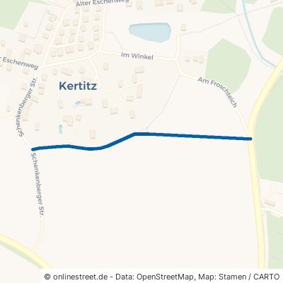 Flämingsthaler Weg Delitzsch Kertitz 