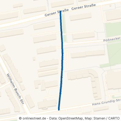 Schleizer Straße Erfurt Daberstedt 