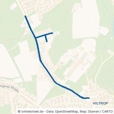 Wiescherstraße Bochum Hiltrop 