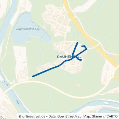 Rettenberger Straße Immenstadt im Allgäu Rauhenzell 