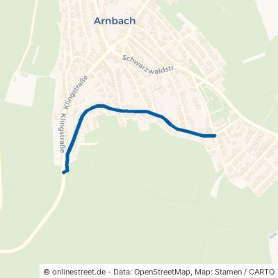 Zwerchweg Neuenbürg Arnbach 
