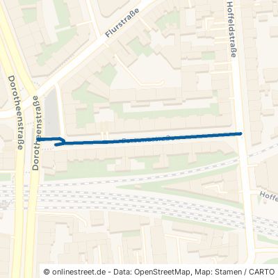 Fortunastraße Düsseldorf Flingern Nord 