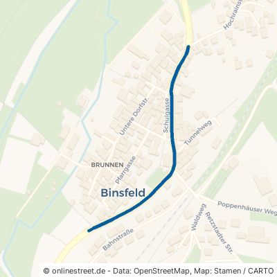 Luitpoldstraße Arnstein Binsfeld 