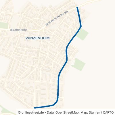 Waldalgesheimer Straße Bad Kreuznach Winzenheim 