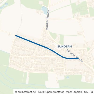 Obere Wiesenstraße Hiddenhausen Sundern 