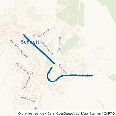 Schulstraße Masserberg Schnett 