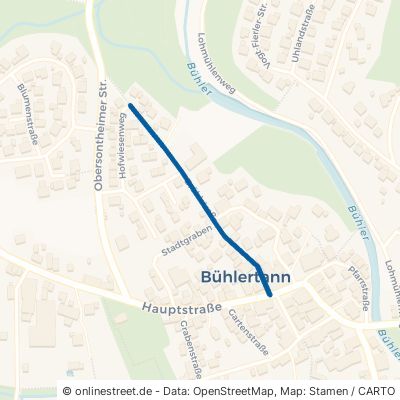 Brühlstraße Bühlertann 