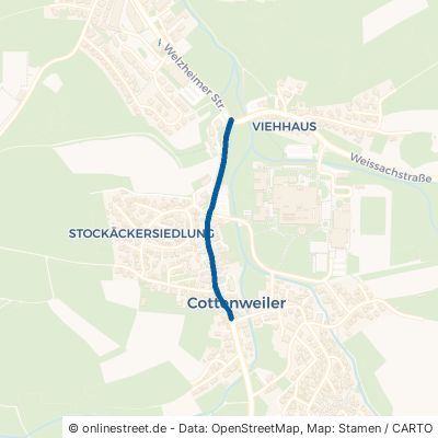 Unterweissacher Straße 71554 Weissach im Tal Cottenweiler Cottenweiler