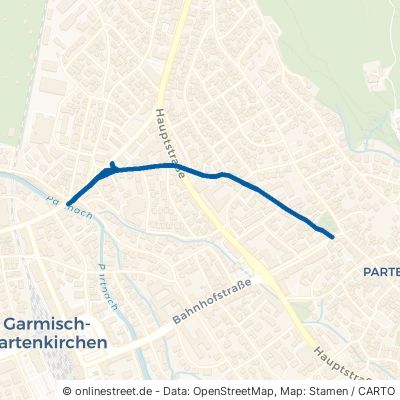 Hindenburgstraße Garmisch-Partenkirchen Partenkirchen 