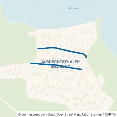 Albrechtsthaler Siedlung B Templin Vietmannsdorf 