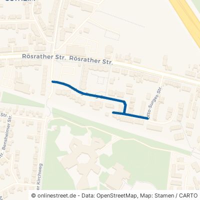 Ludwig-Ronig-Straße Köln Ostheim 