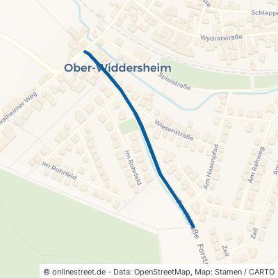 Forststraße Nidda Ober-Widdersheim 