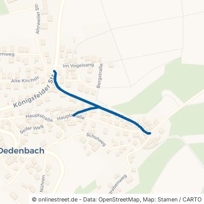 Kapellenstraße Dedenbach 
