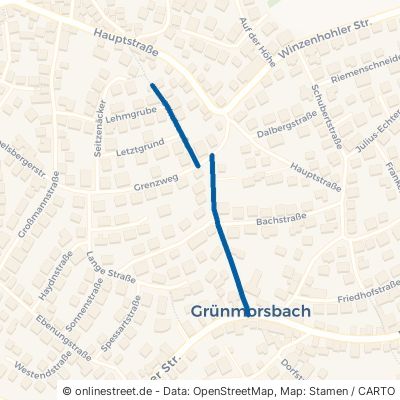 Schulstraße Haibach Grünmorsbach 