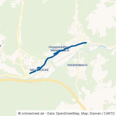 Saarstraße Hoppstädten-Weiersbach 