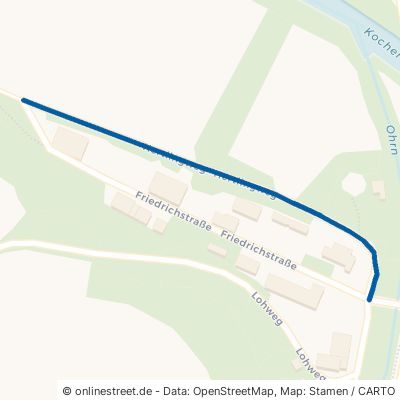 Hertlingweg Öhringen Ohrnberg 