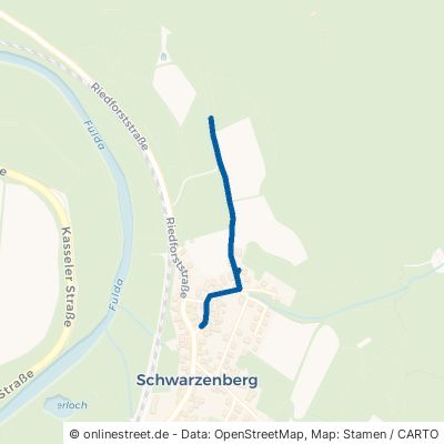 Jahnstraße Melsungen Schwarzenberg 