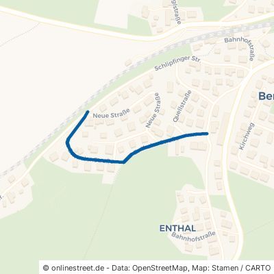Enthaler Straße Bergen Bernhaupten 