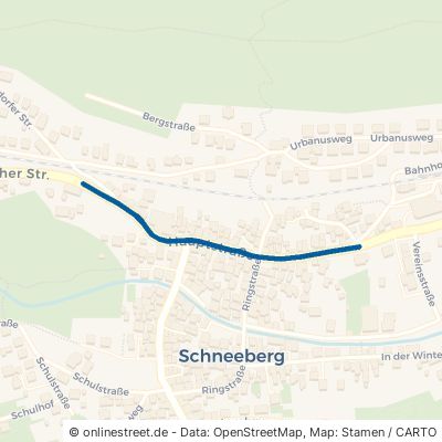 Hauptstraße Schneeberg 