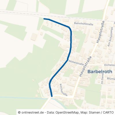 Friedensstraße Barbelroth 
