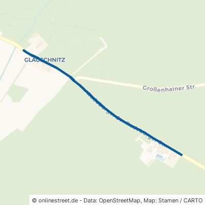 Radeburger Straße Laußnitz Glauschnitz 