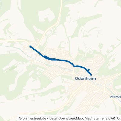 Nibelungenstraße Östringen Odenheim Odenheim