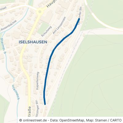 Haldenstraße Nagold Iselshausen 