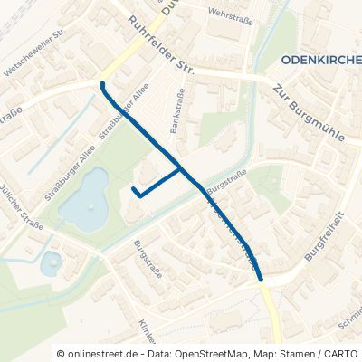 Hoemenstraße Mönchengladbach Odenkirchen 