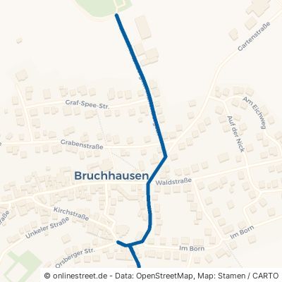 Marienbergstraße Bruchhausen 