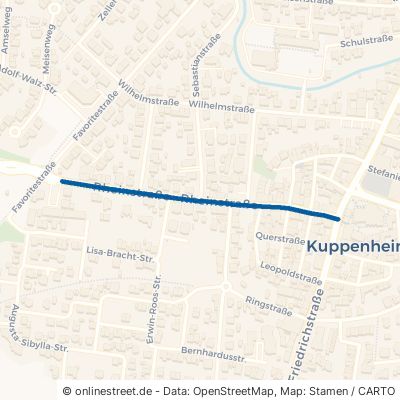 Rheinstraße Kuppenheim 