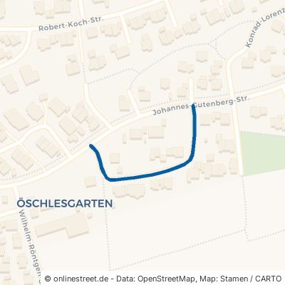Öschlesgärtenweg Mössingen 