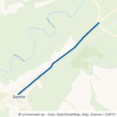 Bützower Straße Tarnow Zernin 