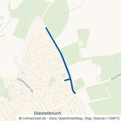 Dahlsheider Straße Detmold Diestelbruch 