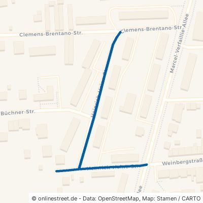 Heinrich-Heine-Straße Mühlhausen Mühlhausen 