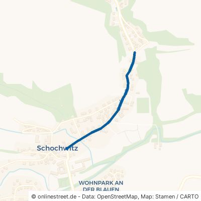 Dorfstraße Salzatal Schochwitz 