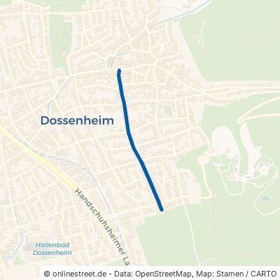 Heidelberger Straße Dossenheim 
