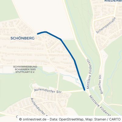 Rotwiesenstraße Stuttgart Schönberg 