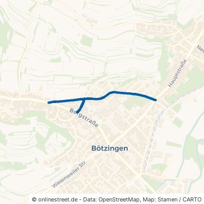 Kirchweg Bötzingen Oberschaffhausen 