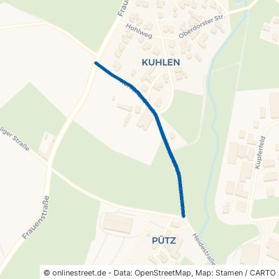 Kuhlener Straße Neunkirchen-Seelscheid Oberdorst 